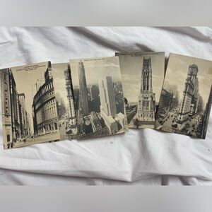 Collection of 1940’s New York Landmarks Pristine Postcards only one call out